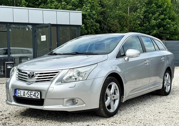 Toyota Avensis cena 34900 przebieg: 167000, rok produkcji 2009 z Łask małe 781